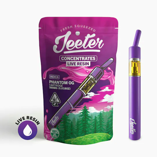 Jeeter - Jeeter | Phantom OG | Live Resin Straw Disposable | 0.5g - 1