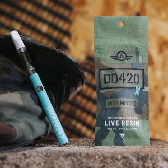 High Minded - DD420 - 1g - Live Resin Cartridge - 1