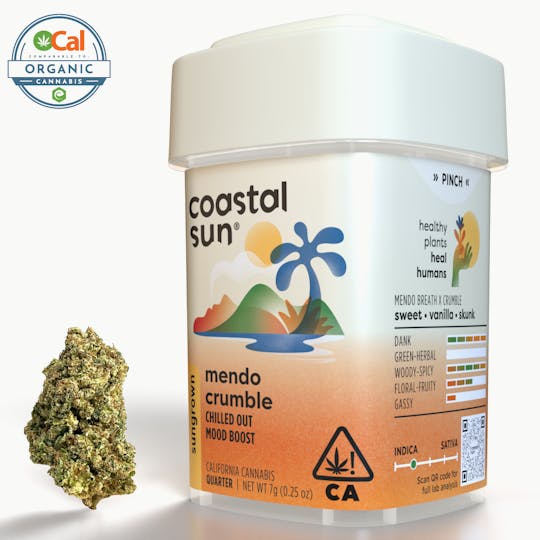 Coastal Sun - Mendo Crumble Sungrown Flower 7g - 1