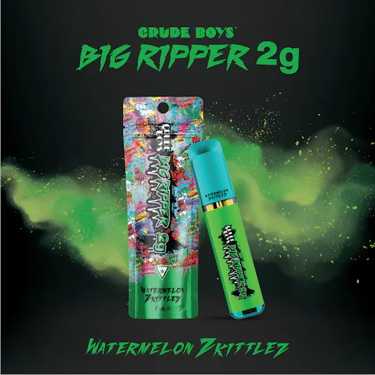 Crude Boys Concentrates - Crude Boys Concentrates | Watermelon Zkittlez | Disposable | 2g - 1
