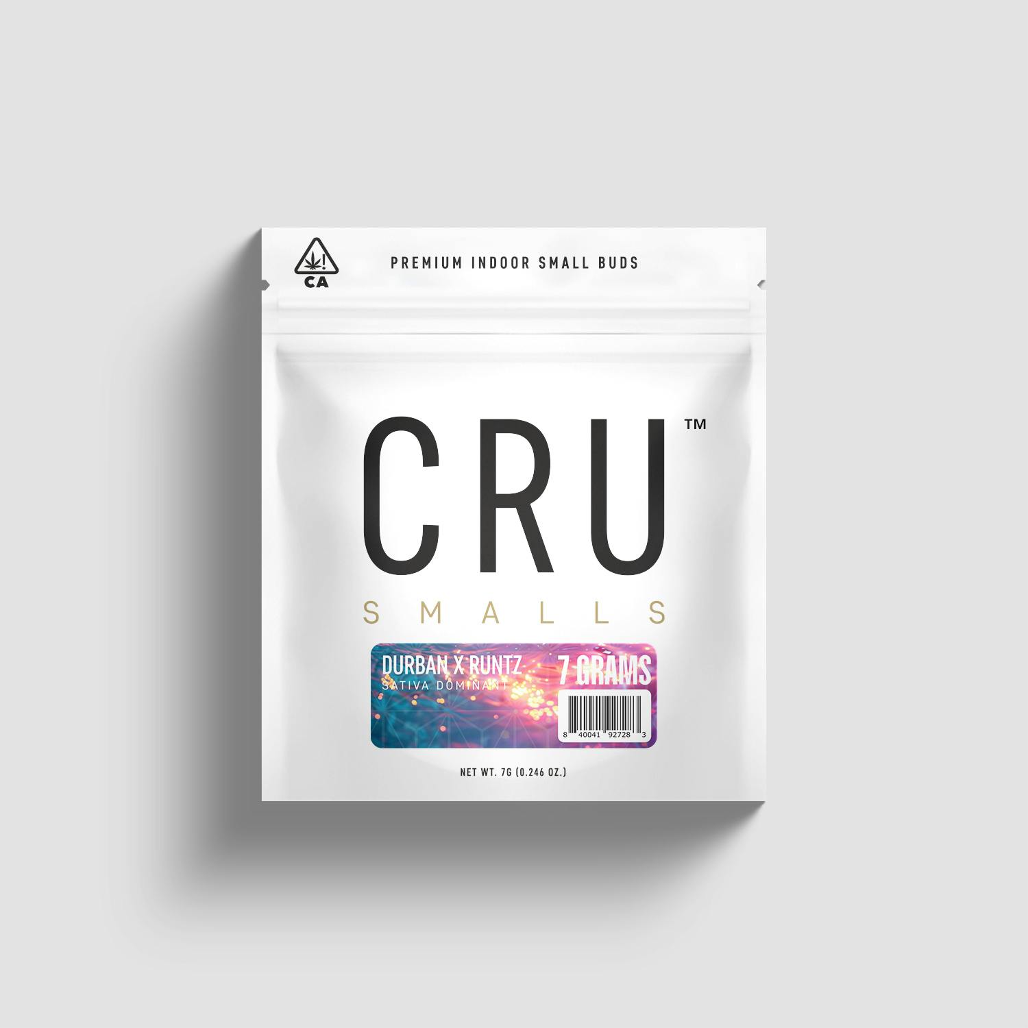 CRU Cannabis - Durban x Runtz (7 Grams Smalls Flower) - 1