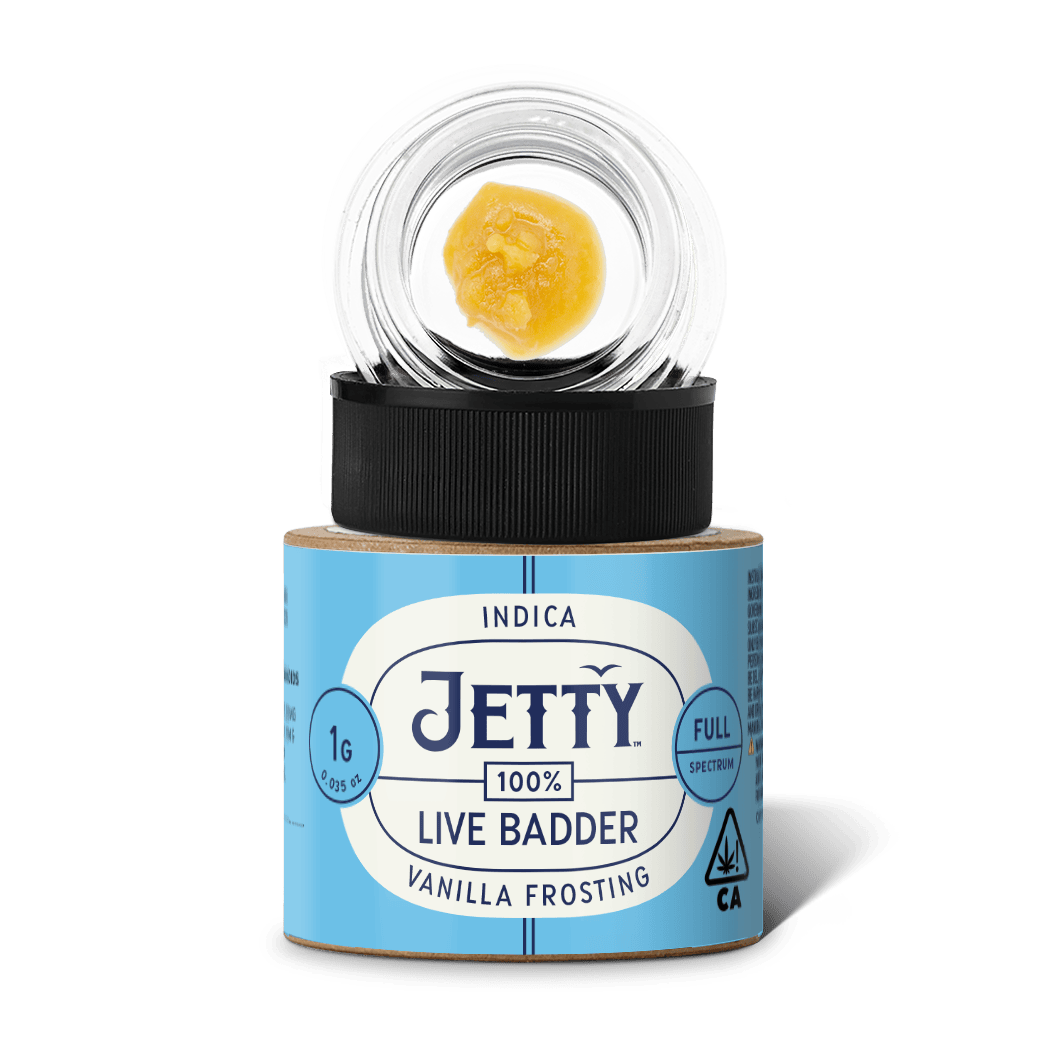 Jetty Extracts - Vanilla Frosting | Live Badder | 1g - 1