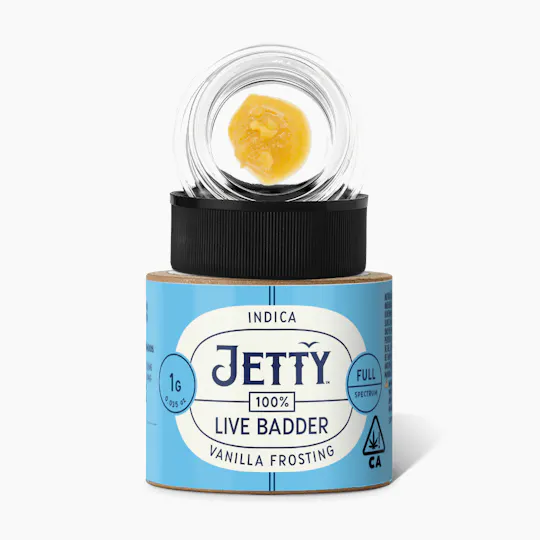 Jetty Extracts - Vanilla Frosting | Live Badder | 1g - 1