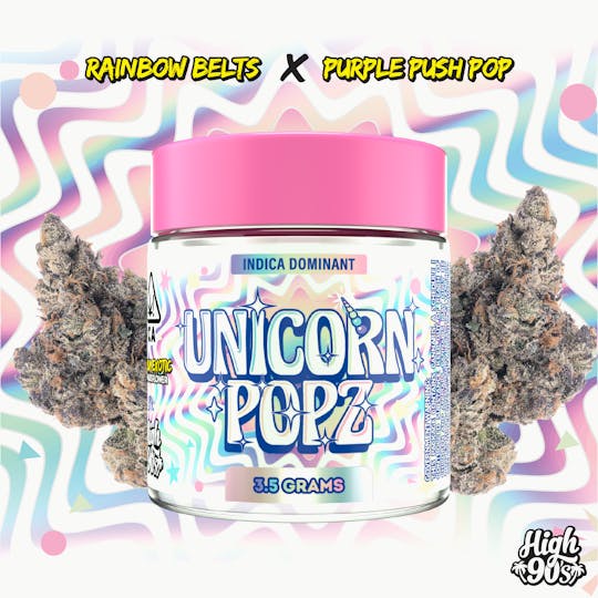 HIGH 90s - High 90s : Unicorn Popz 3.5g Flower - 1