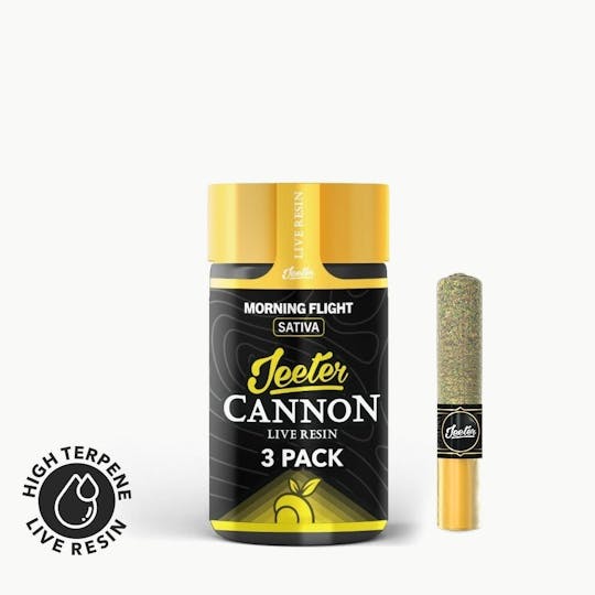 Jeeter - Jeeter Cannon Live Resin - 3 Pack - Morning Flight - 1