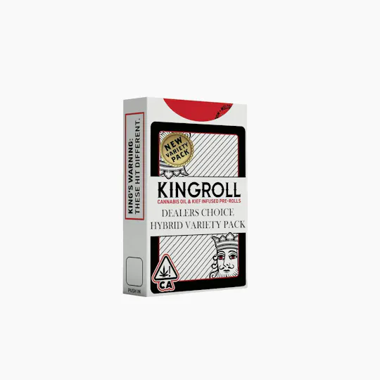 Kingroll - Kingroll Jrs | Biscotti x Lemon Cherry Gelato | Infused Joints | 4pk - 1