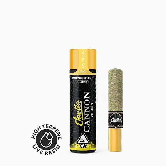 Jeeter - Jeeter | Morning Flight | Live Resin Cannon | Infused Joint | 1.3g - 1