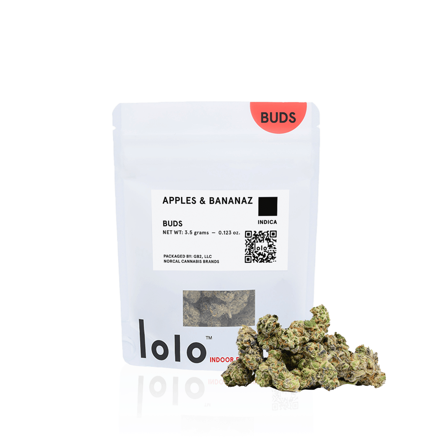 lolo - lolo | Apples & Bananaz | Indoor Buds | 3.5g - 1