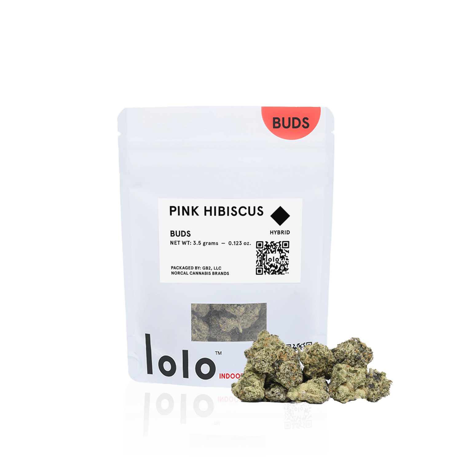 lolo - lolo | Pink Hibiscus | Indoor Buds | 3.5g - 1