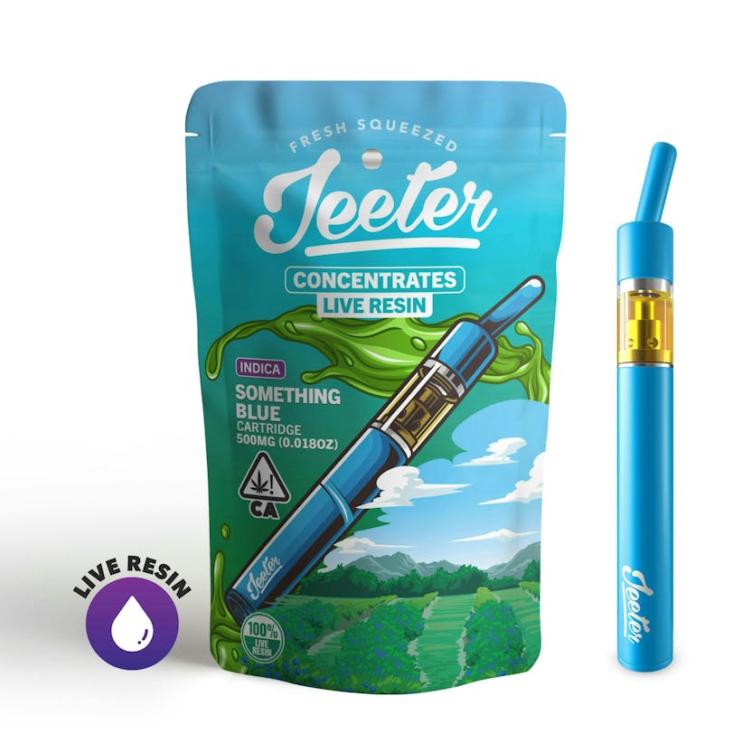 Jeeter Juice Disposable Live Resin Straw - Something Blue - Jeeter