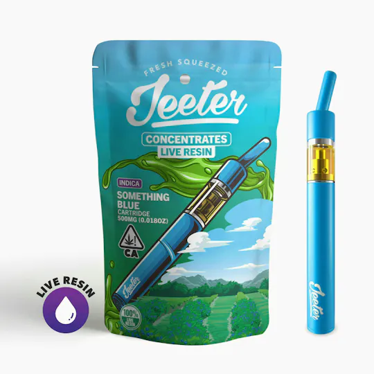 Jeeter - Jeeter | Something Blue | Live Resin Straw Disposable | 0.5g - 1