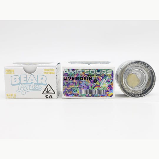 Bear Labs - AMG Sours T1 Live Rosin - 1g - 1