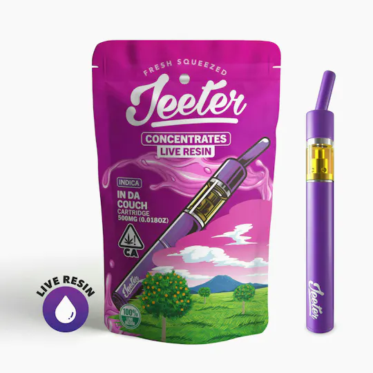 Jeeter - Jeeter | In Da Couch | Live Resin Straw Disposable | 0.5g - 1