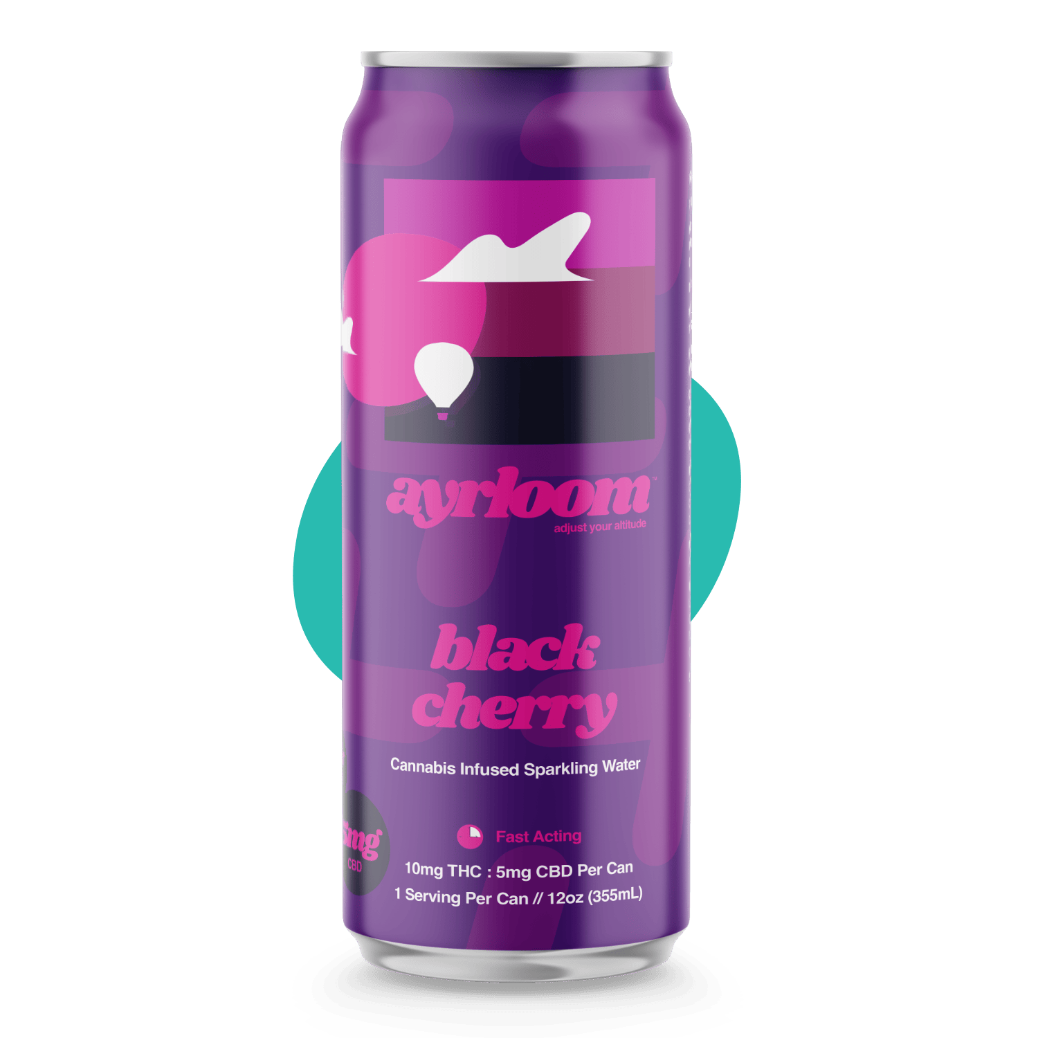 ayrloom - ayrloom | Black Cherry | 2:1 | 10MG THC : 5MG CBD - 1
