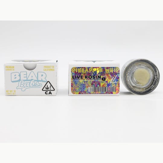 Bear Labs - Pineapple Whip T1 Live Rosin - 1g - 1
