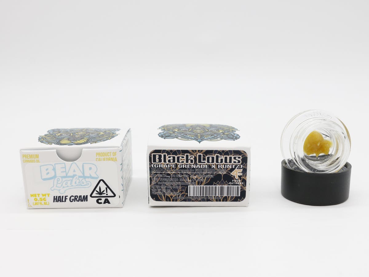Bear Labs - Black Lotus Budder - 1g - 1