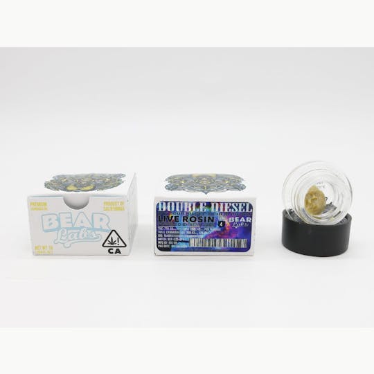 Bear Labs - Double Diesel T4 Live Rosin - 1g - 1