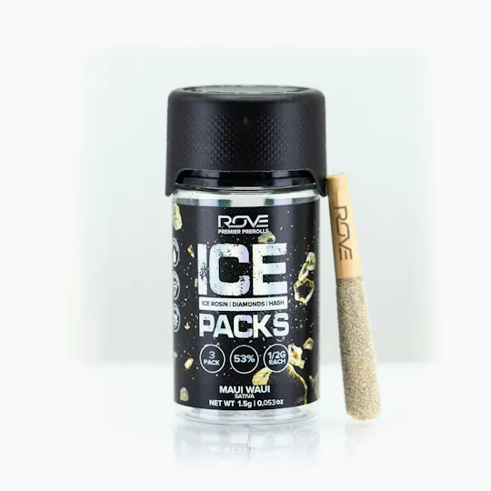ROVE - Maui Waui | Infused Ice Packs (Rosin, Hash, and Diamonds) | 3x 0.5g - 1
