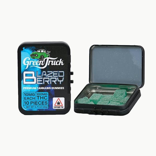 Green Truck - Blazed Berry Distillate Gummies - 1