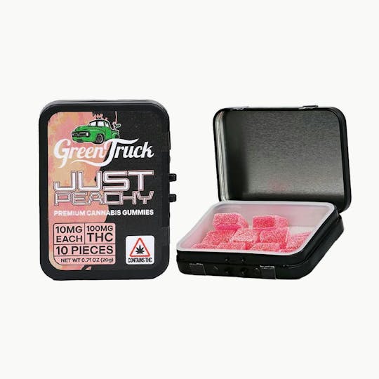 Green Truck - Just Peachy Distillate Gummies - 1