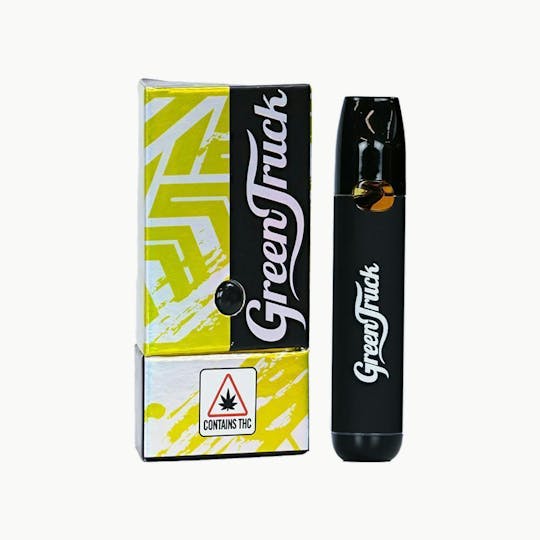 Green Truck - 0.5g Disposable: Cured Resin - MAC - 1