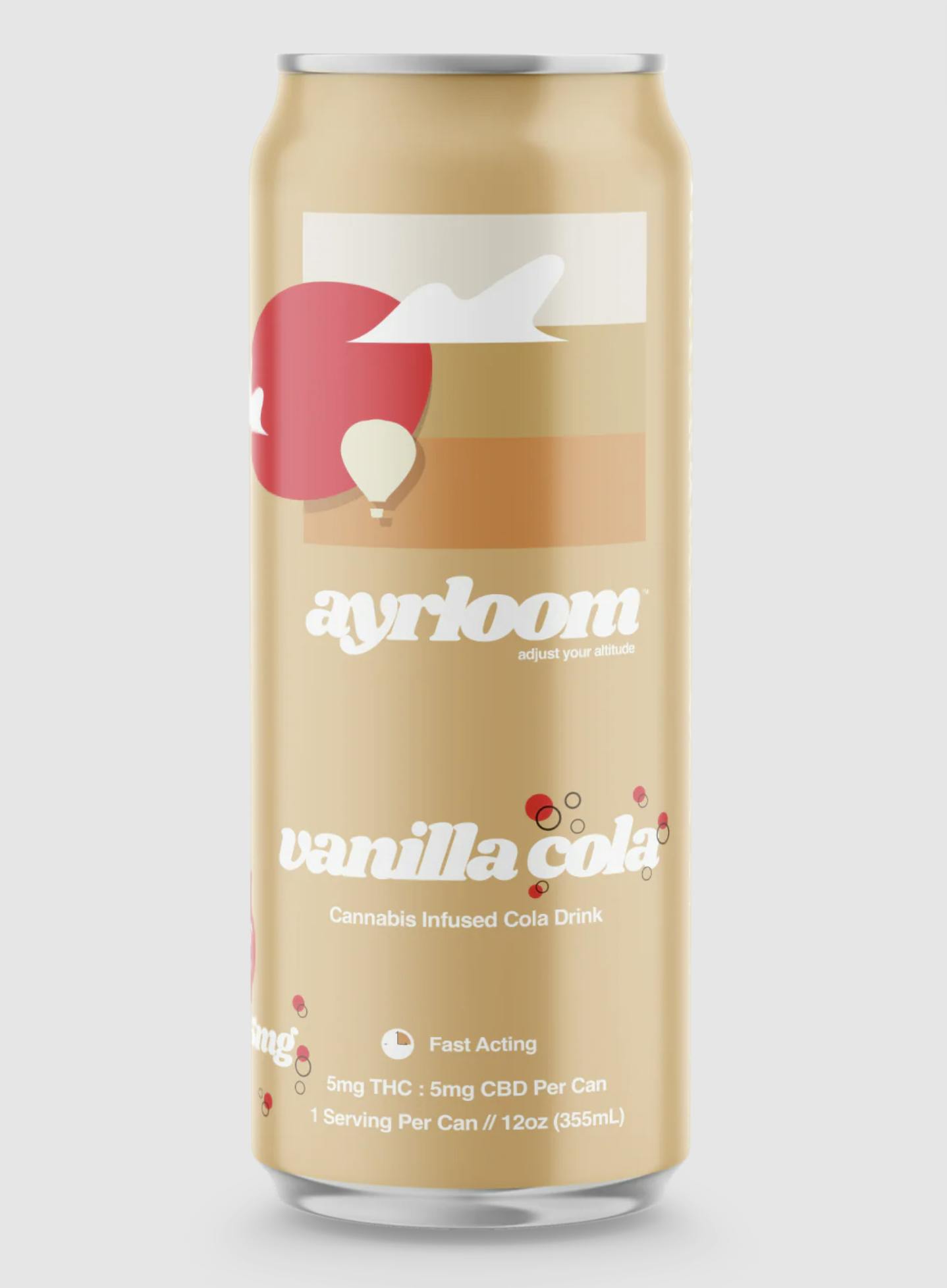ayrloom - ayrloom | Vanilla Cola | 1:1 | 5MG THC : 5MG CBD - 1