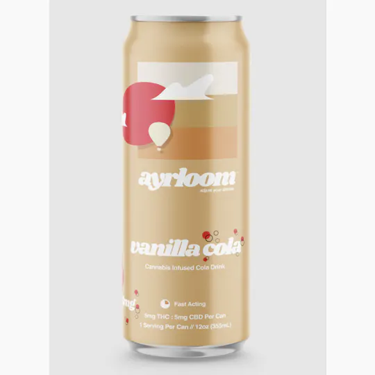 ayrloom - ayrloom | Vanilla Cola | 1:1 | 5MG THC : 5MG CBD - 1