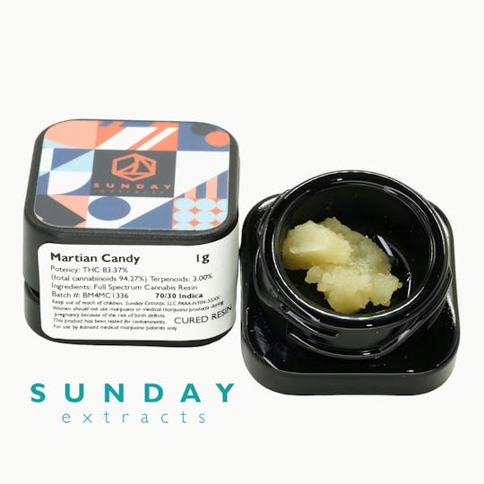 Sunday Extracts - 1g Concentrate Martian Candy - 1