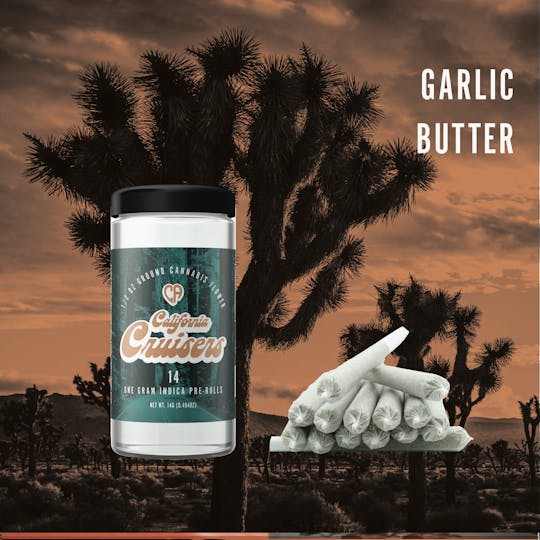 California Love - Garlic Butter - California Cruisers - 14G (14 pack) - 1