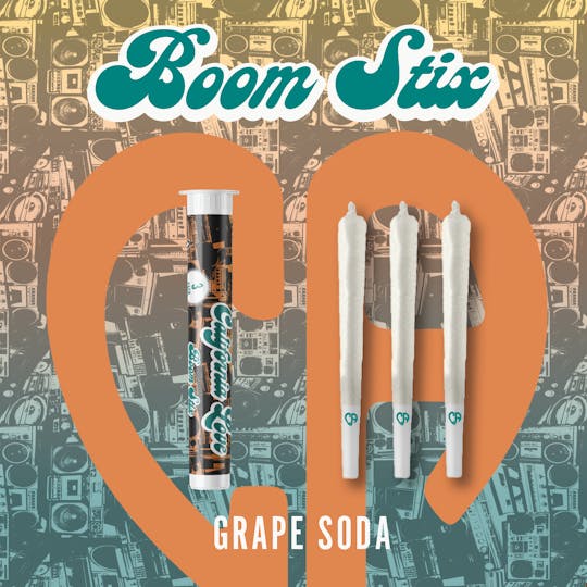 California Love - Grapesoda - Boomstix - 3G (3 Pack) - 1