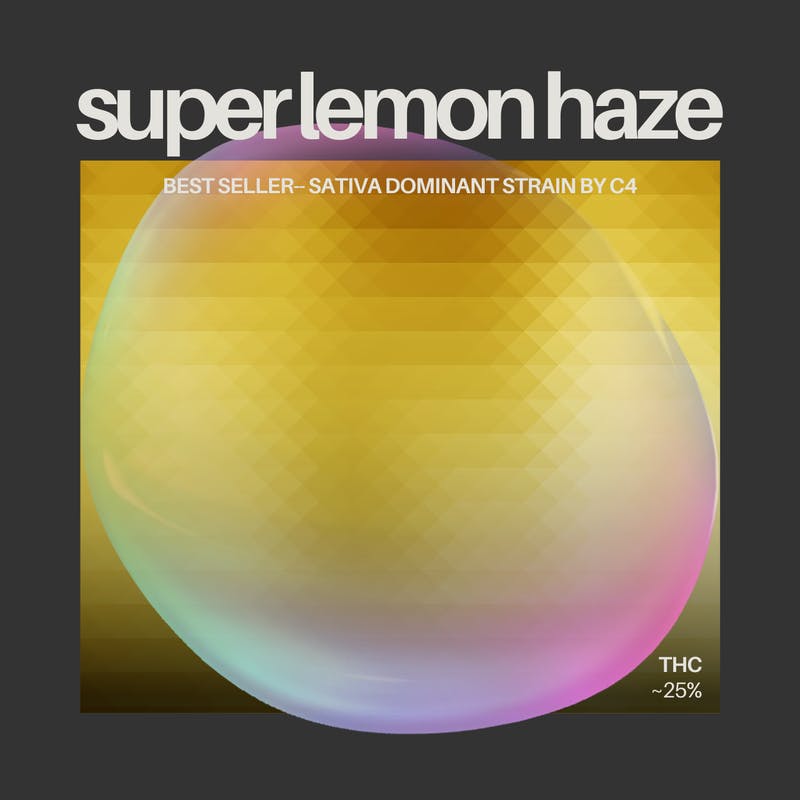 C4 (Carroll County Cannabis Co.) - Super Lemon Haze .5 Gram Pre-Roll - 1