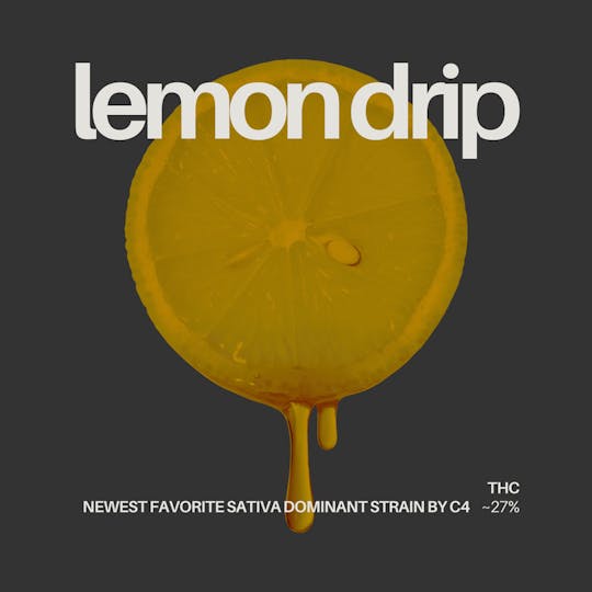 C4 (Carroll County Cannabis Co.) - Lemon Drip .5 Gram Pre-Roll 5 Pack C4 x Greenlight Exclusive - 1