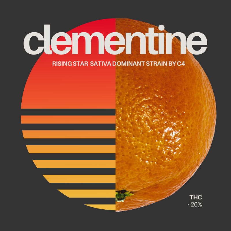 C4 (Carroll County Cannabis Co.) - Clementine .5 Gram HTE Infused Live Resin Cart - 1