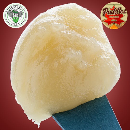Okie TSGP - Puddles - 4g - Live Hash Rosin Batter - 1