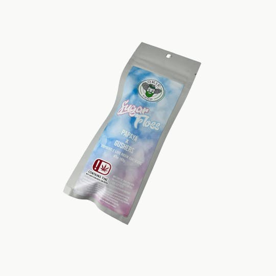 Okie TSGP - Sugar Floss - 45µ-189µ - 0.5g Disposable Live Rosin Cart - 1