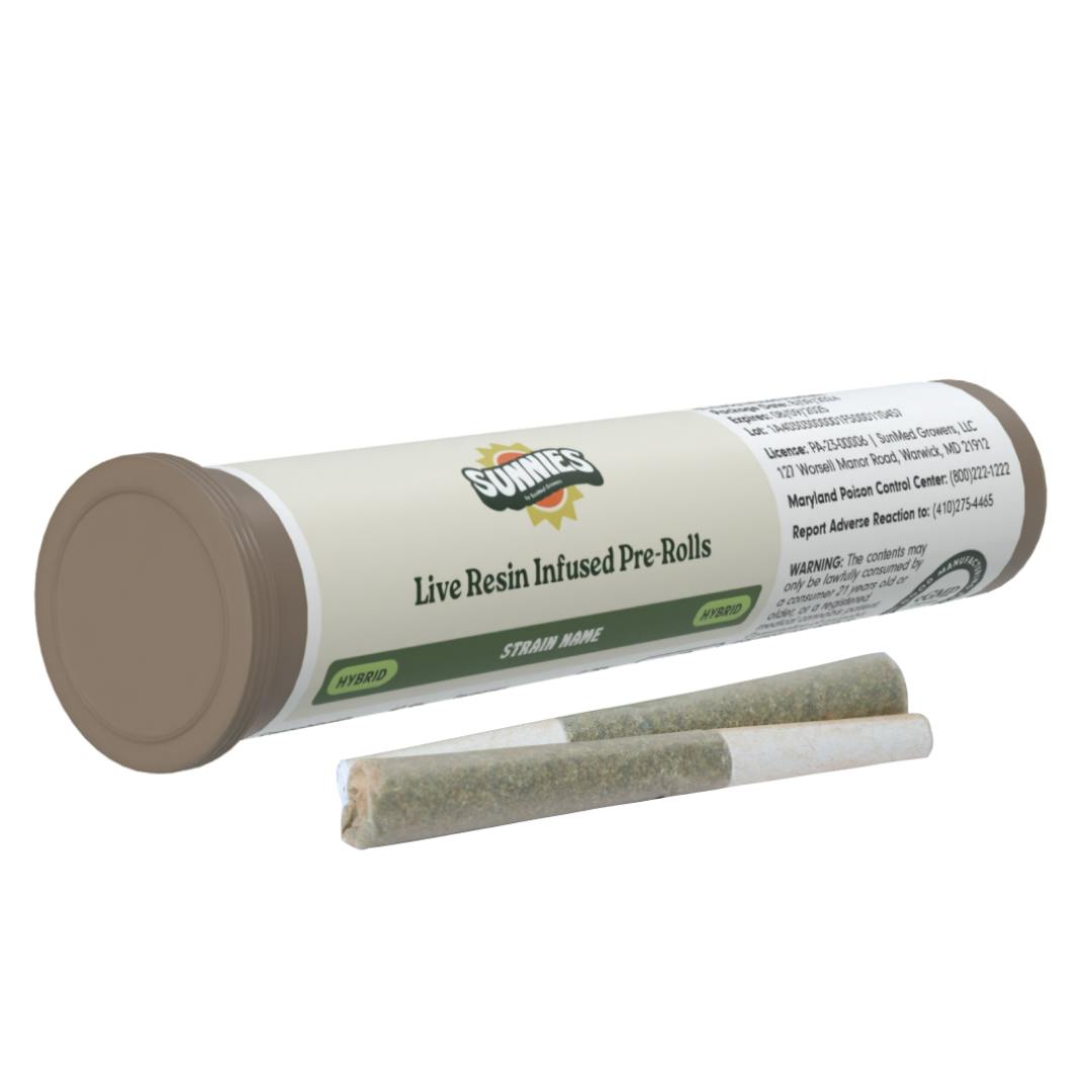 SunMed Growers - Blunicorn FLWR x Pebblewreck LLR Infused Pre Roll 0.65g/2 Pack - 1