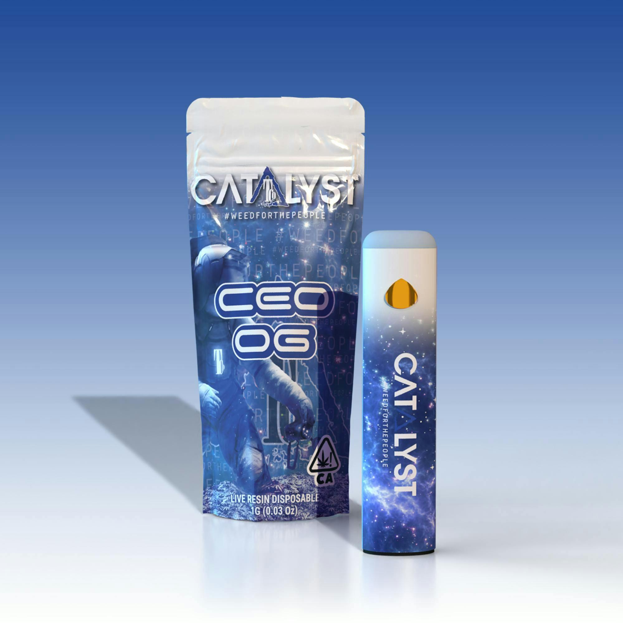 Astronauts - Astronauts x Catalyst - CEO OG Live Resin All-In-One Vape 1g - 1