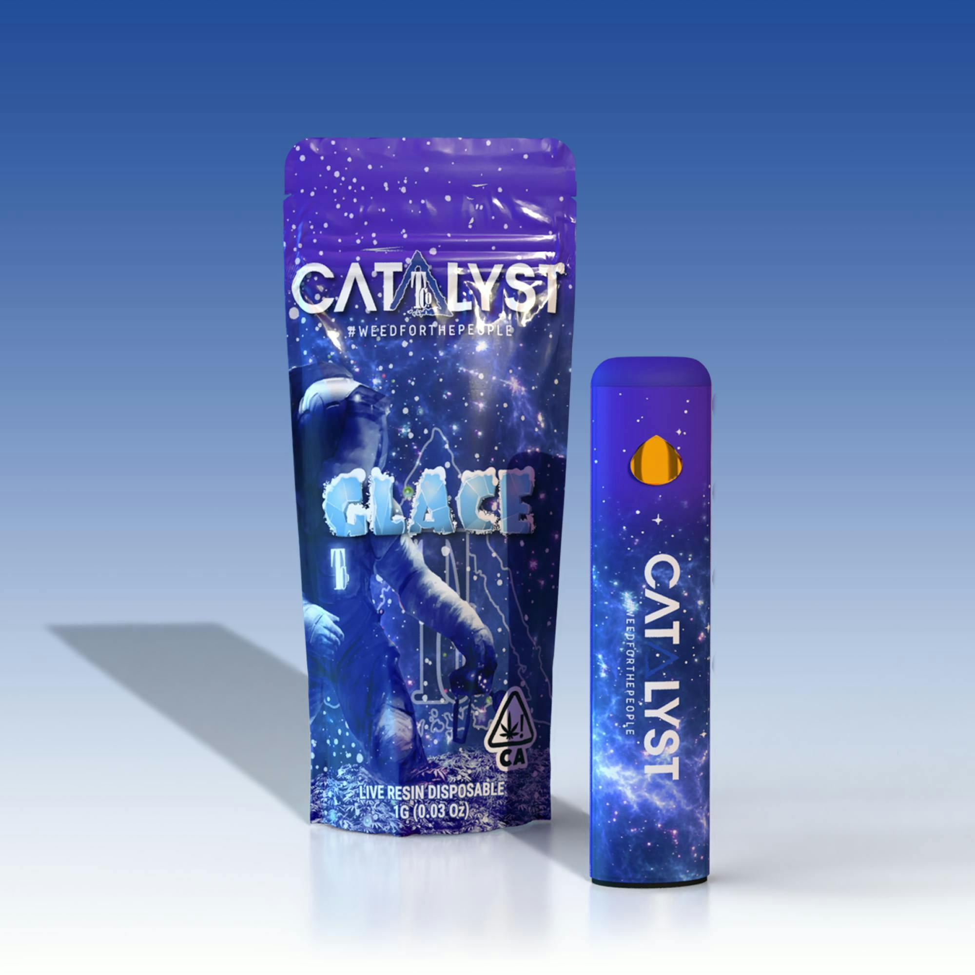 Astronauts - Astronauts x Catalyst - Glace Live Resin All-In-One Vape 1g - 1