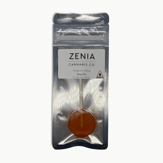 Indico - Tangerine 25mg Lollipop - Zenia - 1