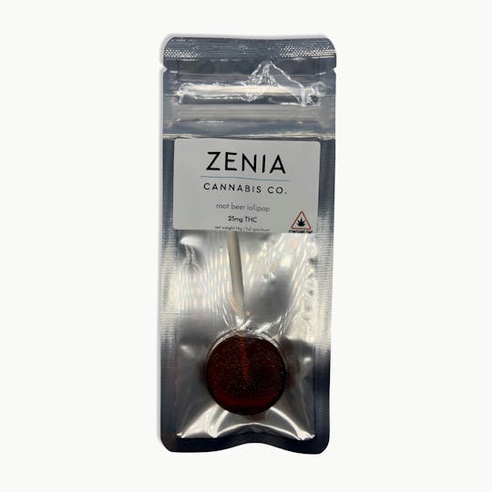Indico - Root Beer 25mg Lollipop - Zenia - 1