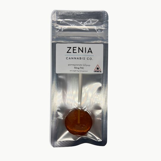 Indico - Pomegranate 50mg Lollipop - Zenia - 1