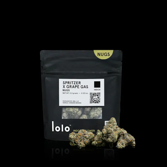 lolo - lolo | Spritzer + Grape Gas | Indoor Nugs | 3.5g - 1