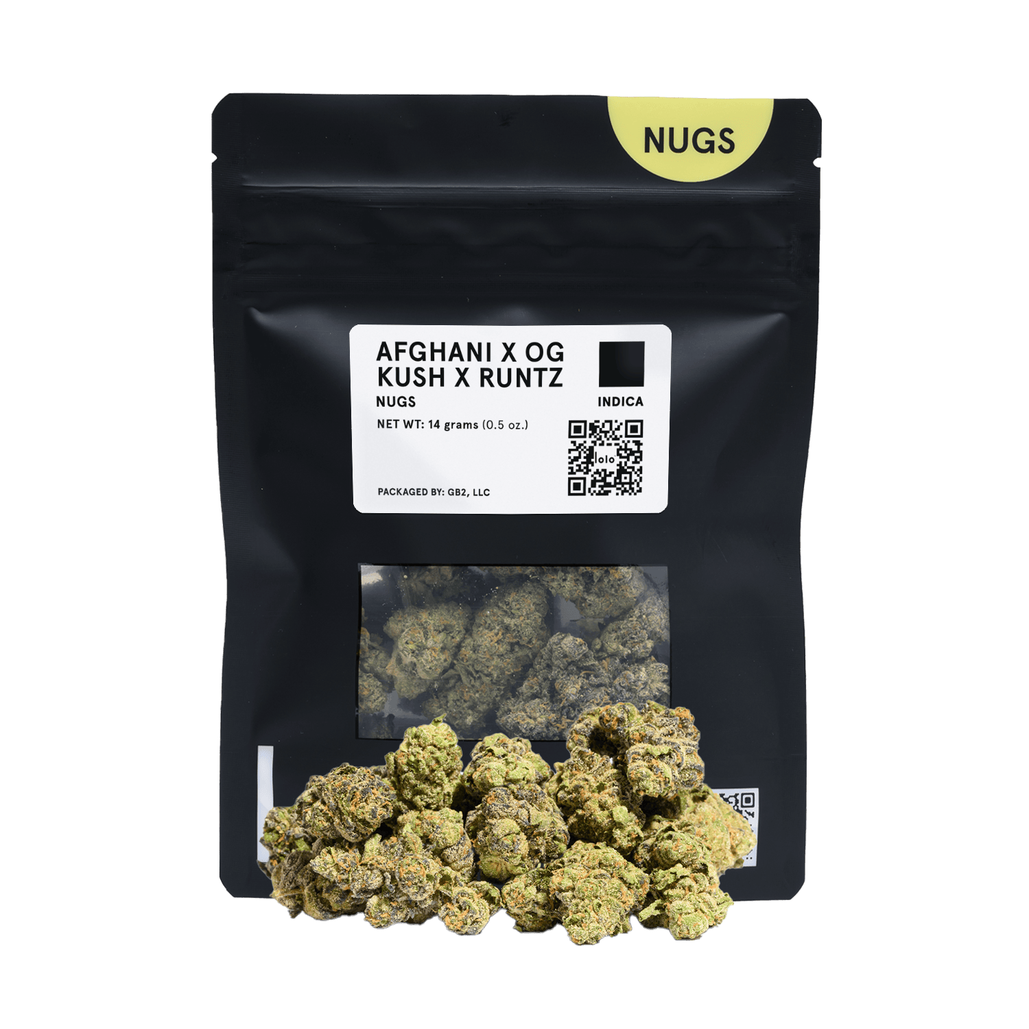 lolo - lolo | Afghani + OG Kush + Runtz | Indoor Nugs | 14g - 1