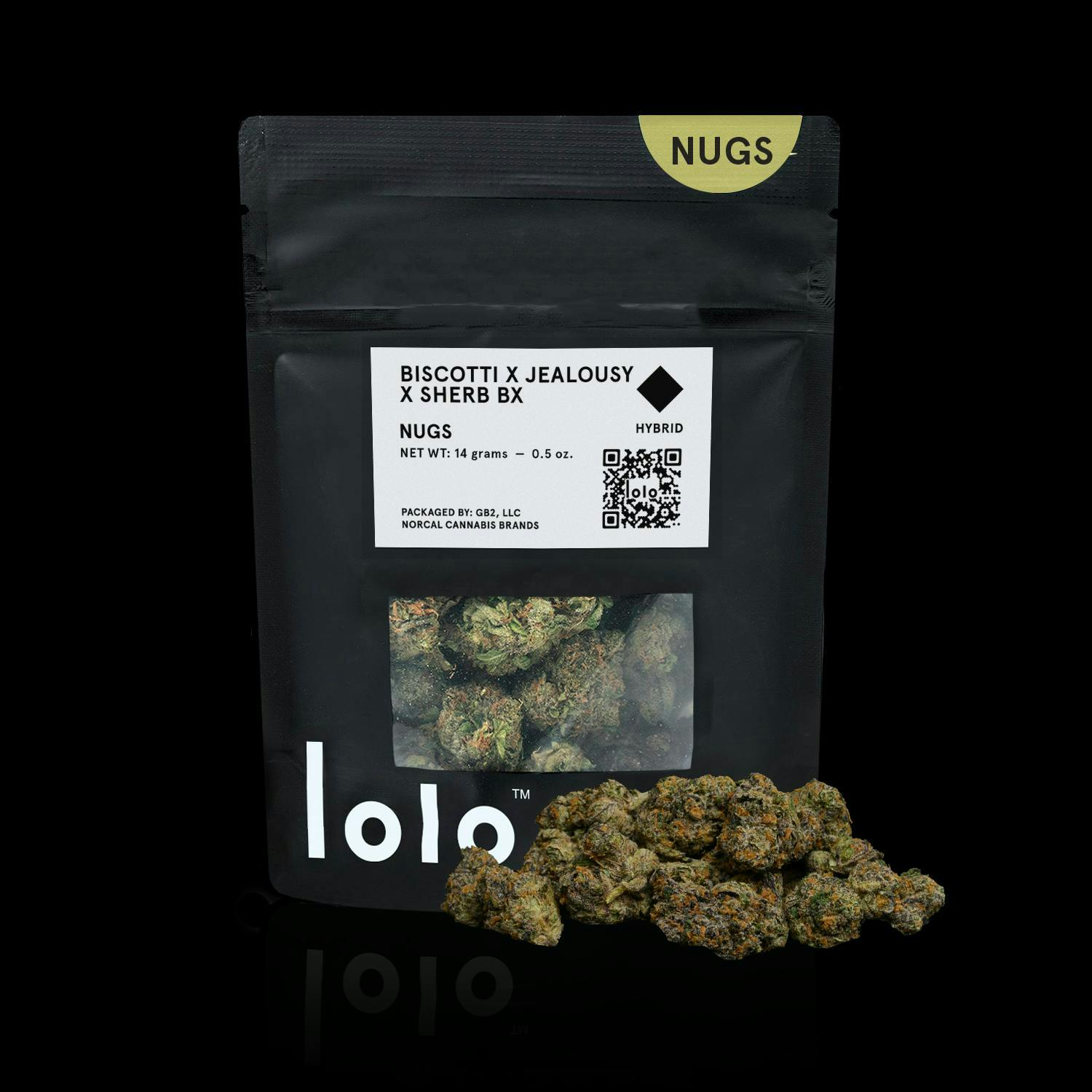 lolo - lolo | Biscotti + Jealousy + Sherbet Bx | Indoor Nugs | 14g - 1