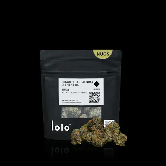 lolo - lolo | Biscotti + Jealousy + Sherbet Bx | Indoor Nugs | 3.5g - 1