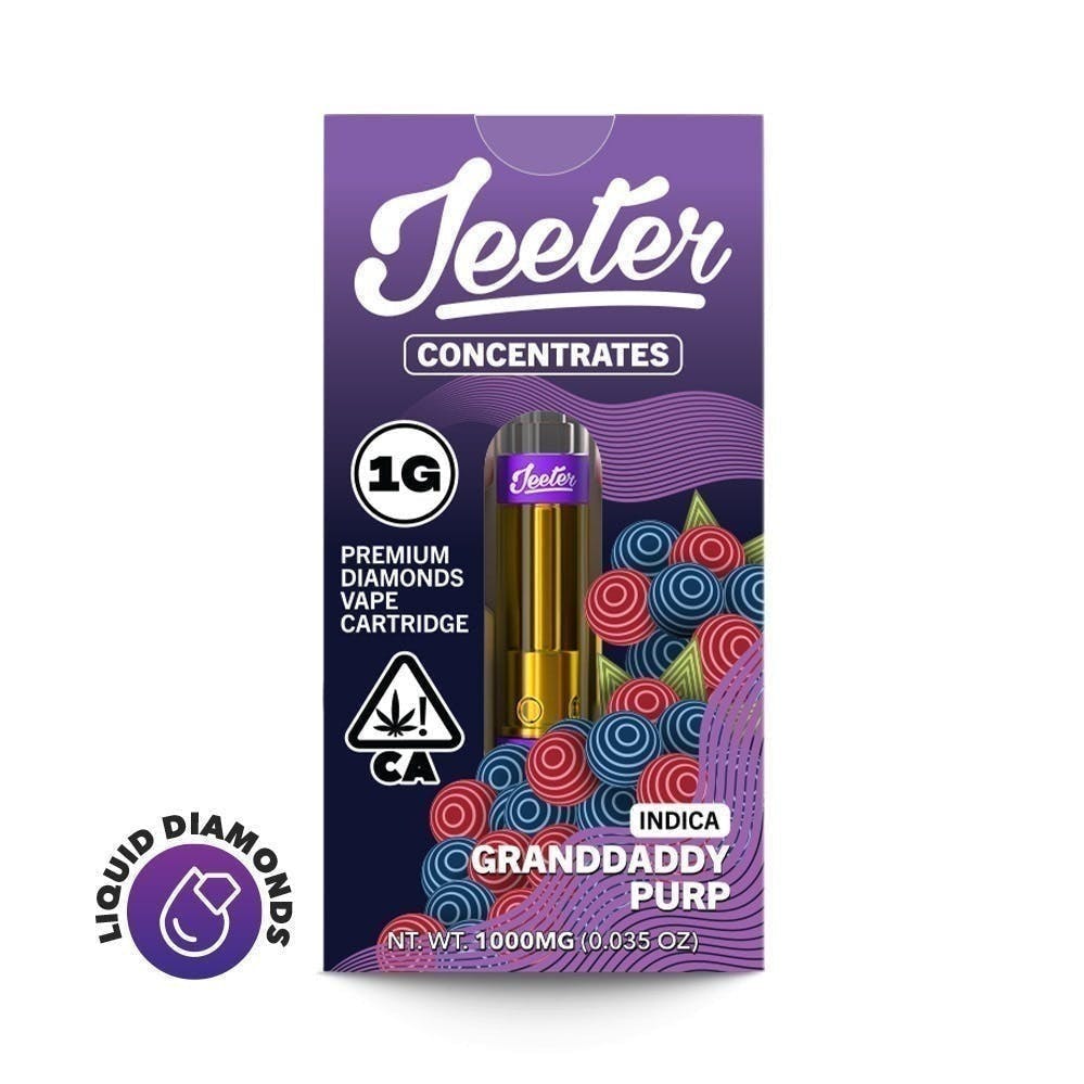 Jeeter - Jeeter | Granddaddy Purp | Premium Diamonds Cartridge | 1g - 1