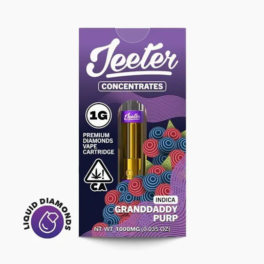 Jeeter - Jeeter | Granddaddy Purp | Premium Diamonds Cartridge | 1g - 1