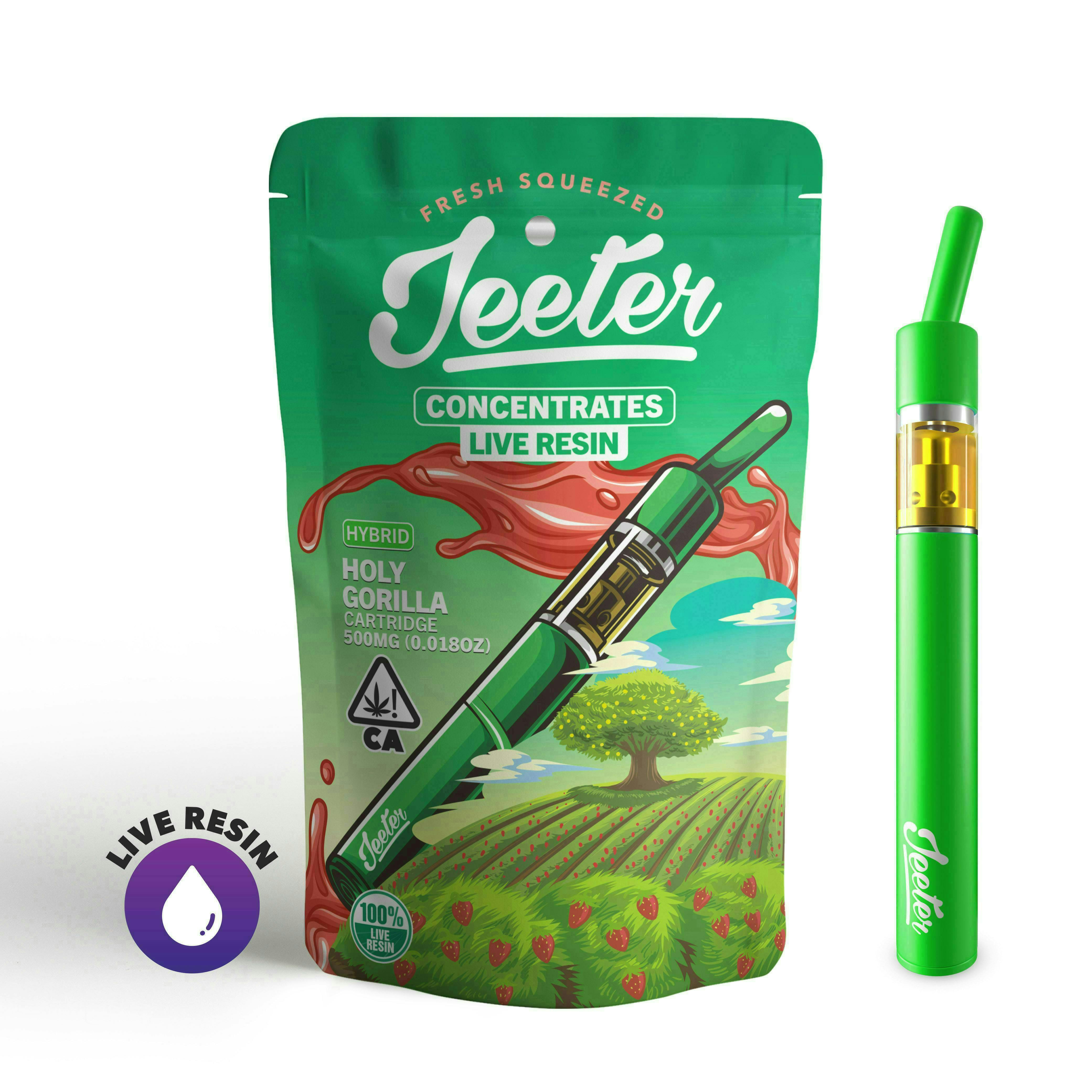 Jeeter - Jeeter | Holy Gorilla | Live Resin Straw Disposable | 0.5g - 1