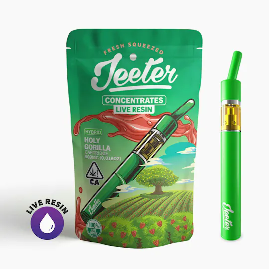 Jeeter - Jeeter | Holy Gorilla | Live Resin Straw Disposable | 0.5g - 1