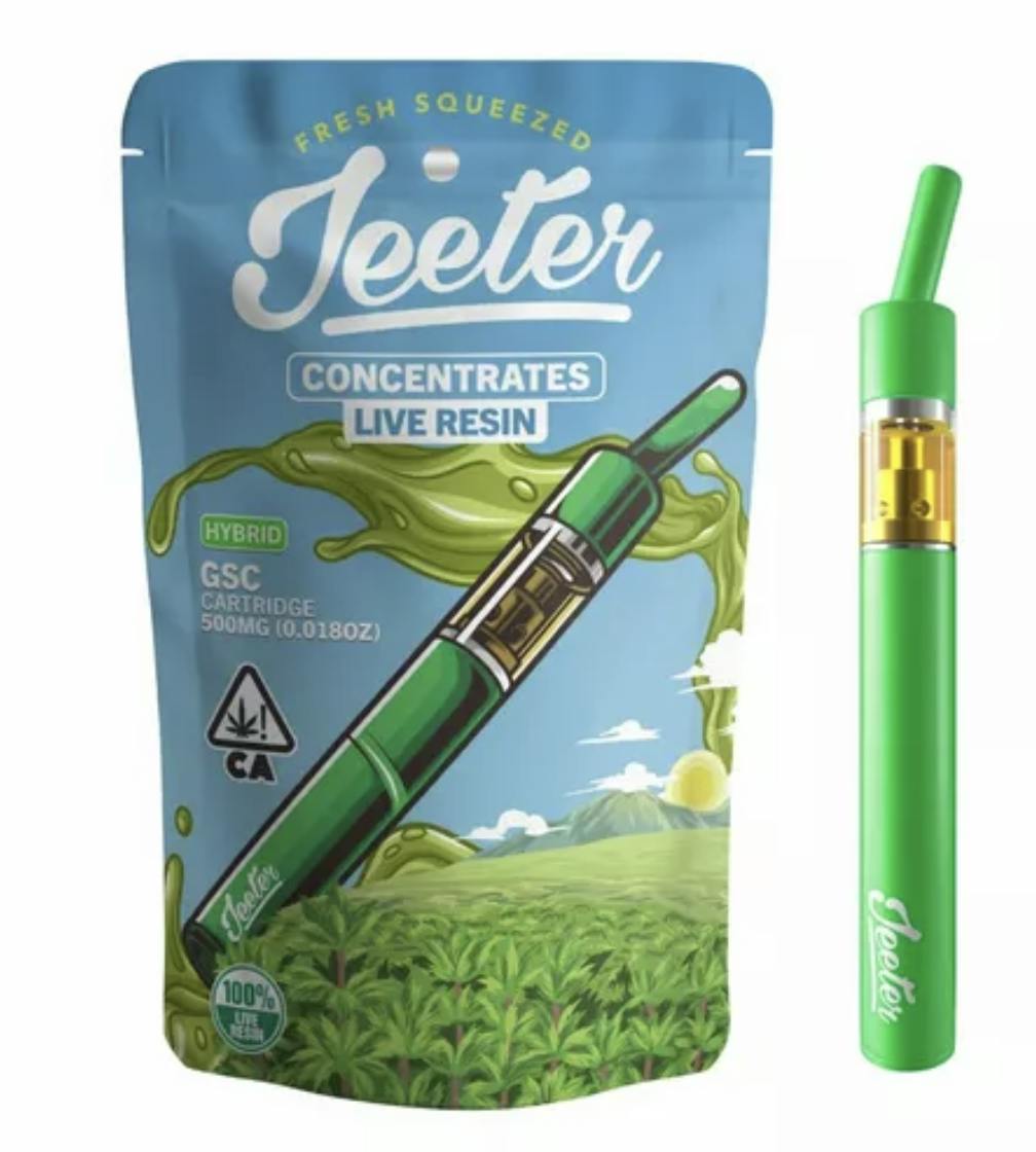 Jeeter - Jeeter | GSC | Live Resin Straw Disposable | 0.5g - 1